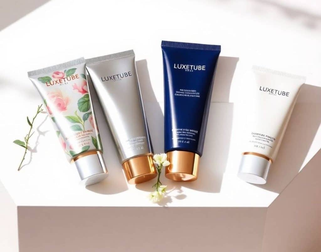 Emballage des produits de la peau de conception