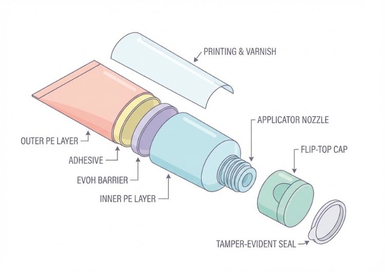 The Anatomy of a Cosmetic Tube Understanding Its Core Components and Their Influence on Cost