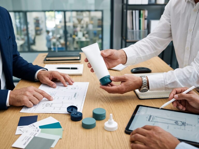OEM and ODM cosmetic packaging manufacturing consultation with custom tube samples